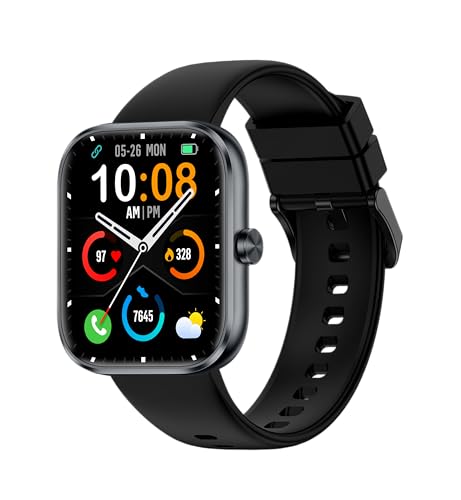 Smart Watch for Men Women, 1.83" HD Touchscreen Fitness Watch with Bluetooth Call&Message Notifications, 110+Sport Modes, ...