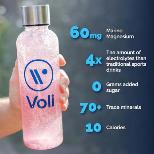 Voli Electrolytes Powder Packets | No Added Sugar Electrolyte Drink Mix for Hydration | Keto & Fasting Friendly, Natural S...