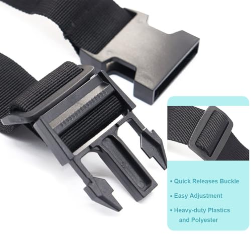 Luggage Straps for Suitcases TSA Approved, Travel Accessories to Connect Two Suitcase, Add Bag Luggage Straps for Carry On...
