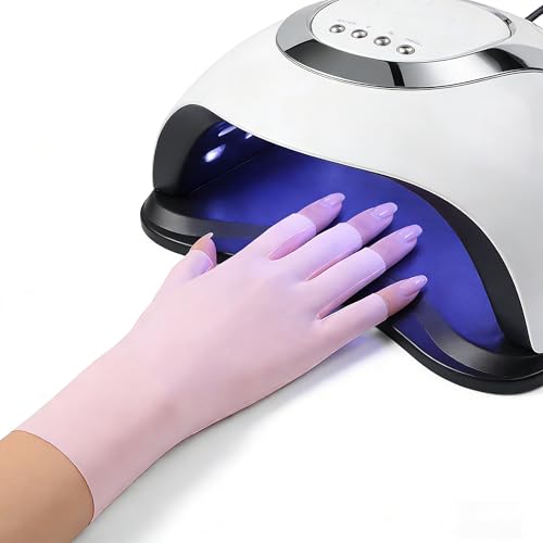 Women Cool Ice Silk Fingerless Driving Gloves Sunblock Non-Slip Outdoor Light-Thin Gloves Fishing Hiking Outdoor