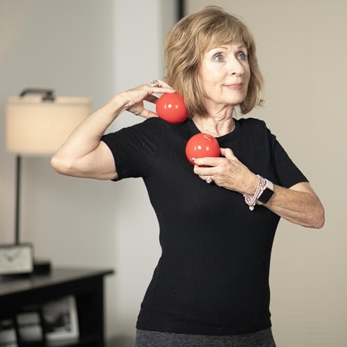 OPTP Franklin Method Mini Smooth Ball Set (Pair) - Massage Balls for Tight Muscles and Fascia - Targeted Back and Neck Mas...