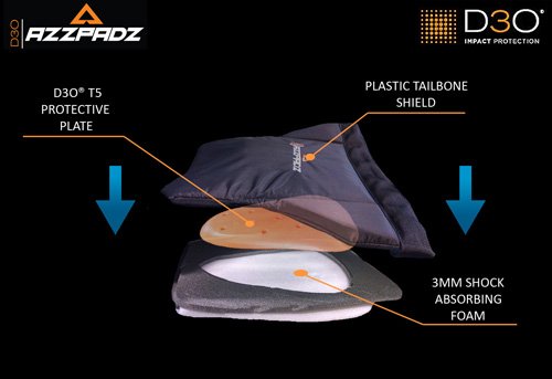 Azzpadz D30 (Medium), Black