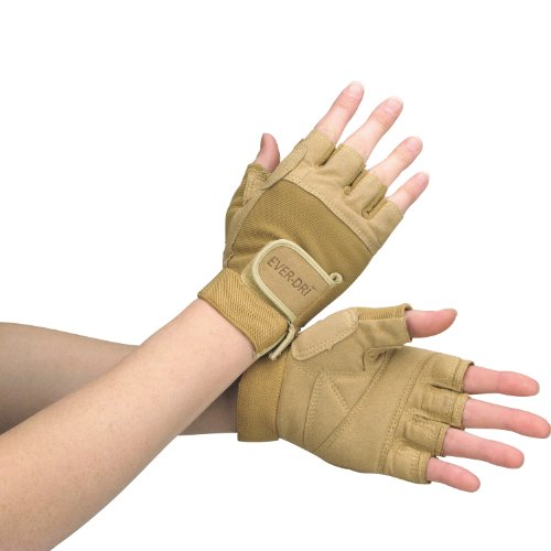 Ever-Dri Director's Showcase Color Guard Gloves (Tan, Medium)