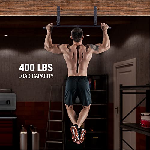 AmStaff Fitness Joist Mount Pull Up Bar, Ceiling Mounted Chin Up Bar for Home Gym, Crossfit, Beam, Rafter - Heavy Duty, Mu...