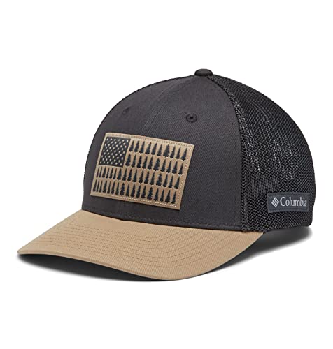 Columbia Unisex Adult PFG Logo Mesh Ball Cap