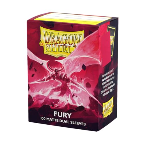 Dragon Shield | Matte Dual Standard Size Card Sleeves | 100 CT - Smooth & Tough Premium TCG Sleeves - Compatible with Poke...