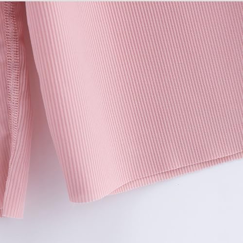 Girls 2 Piece Outfits Summer Cotton Soft T-Shirts Long Pants Set Teen Kids Solid Short Sleeve Shirts Tops Clothes