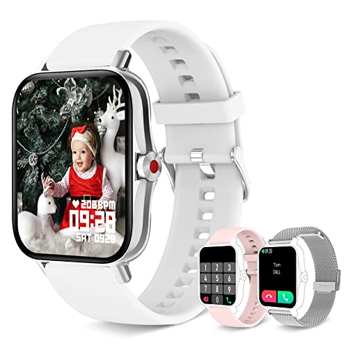 Iaret Smart Watches for Women(Answer/Make Call), Smart Watch for Android Phones iPhone, 1.7" HD Full Touch Screen Waterpro...