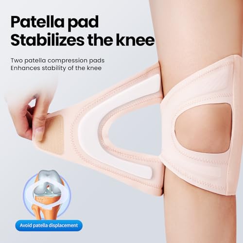 Galvaran Knee Brace for Women & Men, Relief Recovery Meniscus Tear, Arthritis Pain, ACL & MCL, Knee with Side Stabilizers，...