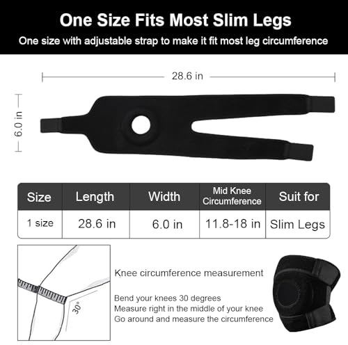 SUJAYU Knee Brace for Men Women Knee Braces for Knee Pain, Patellar Tendon Support Strap, Knee Brace for Meniscus Tear Com...