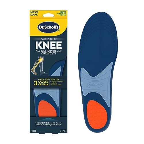 Dr. Scholl's Knee All-Day Pain Relief Orthotics - Insoles for Immediate and All-Day Knee Pain Relief Including Pain from O...
