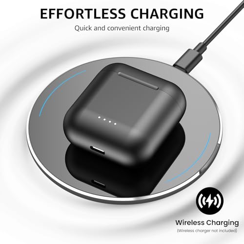TOZO T6 Wireless Earbuds, Bluetooth Ear Buds, Stereo Sound in Ear Headphones, 50 Hours Playtime, AI Clear Call, Wireless C...