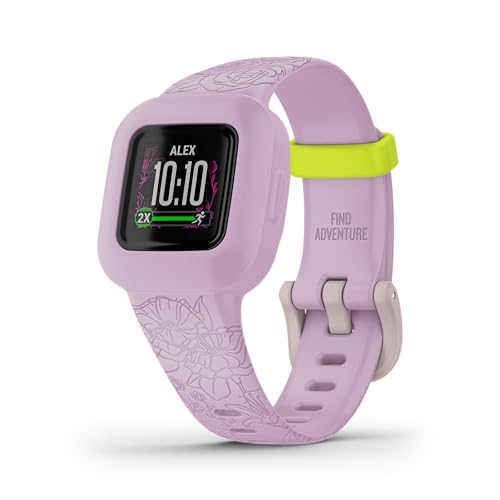 Garmin vivofit jr. 3, Fitness Tracker for Kids, Includes Interactive App Experience, Swim-Friendly, Up to 1-Year Battery L...