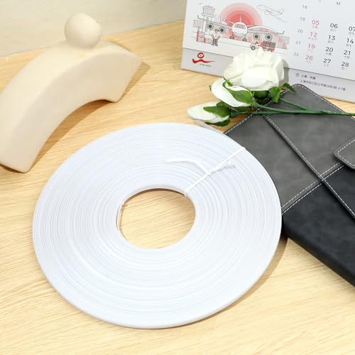 45 Yards Polyester Boning for Sewing, 1/4 Inch Sew-Through Low Density & Lightweight Plastic Boning for Corsets, Bridal Go...