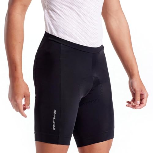 PEARL IZUMI Padded Bike Shorts for Men, 9" Quest Cycling Shorts, Breathable & Moisture-Wicking with Reflective Elements.