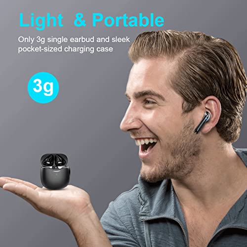 Wireless Earbuds, Bluetooth 5.4 Earbuds Stereo Bass, Bluetooth Headphones in Ear Noise Cancelling Mic, Earphones IP7 Water...