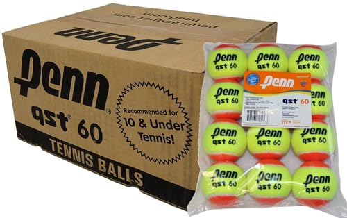 Penn QST 60 Orange Training Tennis Balls (Case - 72 Balls)