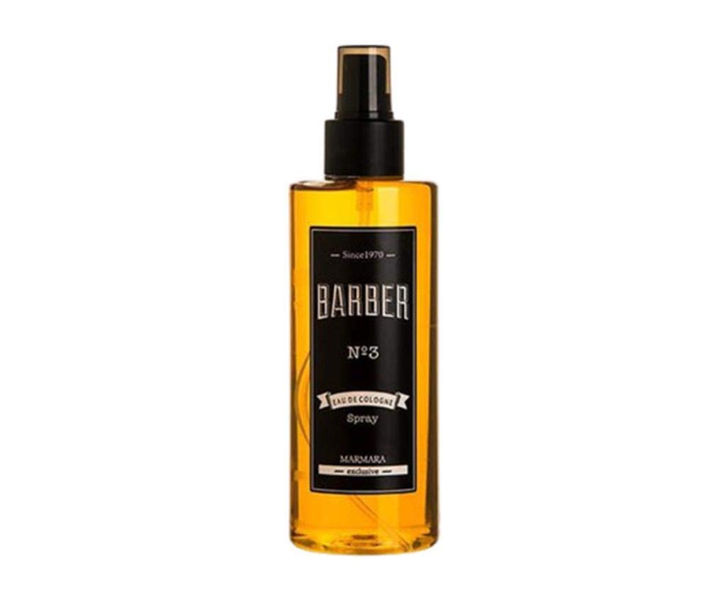 Marmara Barber Cologne - Best Choice of Modern Barbers and Traditional Shaving Fans (No 3 Orange, 250ml x 1 Bottle)