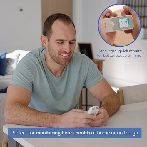 Beurer Cardio Companion EKG Monitor - 3-Lead Portable ECG Machine, Detects Irregular Heart Rhythms, Fast Results in 30 Sec...
