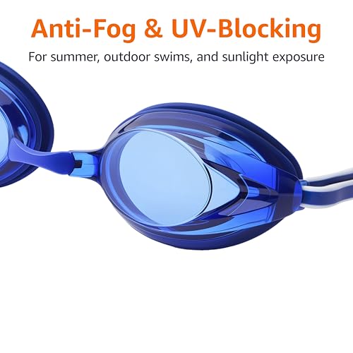 Amazon Basics Unisex Swim Goggles
