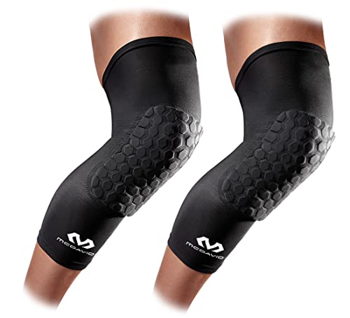 Knee Compression Sleeves: McDavid Hex Knee Pads Compression Leg Sleeve for Basketball, Volleyball, Weightlifting, and More...