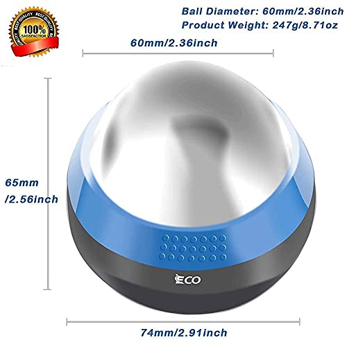 iECO Cryosphere Cold Massage Roller Ball - Massage Ball for Cold & Heat Relief, Myofascial Release, Trigger Point Therapy,...