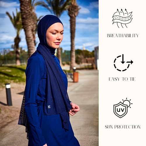 Islamic Swimming Bonnet for Women | Modest Hasema Cap - Summer Headscarf for Beach and Pool, Bandana, Hijab, Women's Turban.