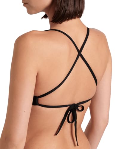 ARENA Women’s Team Solid Swim Top Tie Back Athletic Bikini Top Only Competitive Swimming Training Ladies Bathing Suit