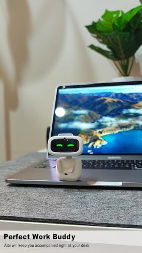 Aibi Pocket Pet - Wearable Robot | ChatGPT Powered AI Companion with Voice Commands, Emotional Interaction, Singing & Danc...