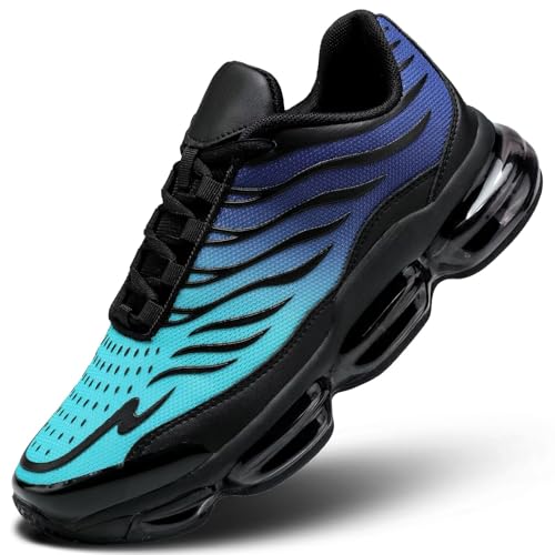 Socviis Mens Air Running Shoes Non Slip Workout Casual Sport Walking Shoes Basketball Sneakers Fashion Tennis Fitness Trai...