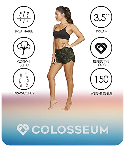 COLOSSEUM Active Women's Simone Cotton Blend Yoga and Running Short
