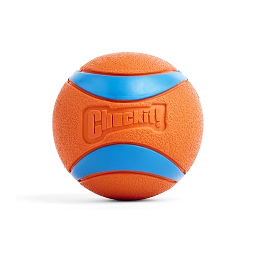 Chuckit! Ultra Ball Dog Toy - Size XXL - For Dogs 100+ lbs - Made from Durable Rubber - Super Bouncy - Floats in Water - ...
