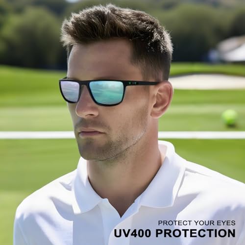 Arttodo Golf Sunglasses, UV Polarized Sunglasses for Men and Women, Lightweight Sunglasses with UV Protection for Golfer, ...