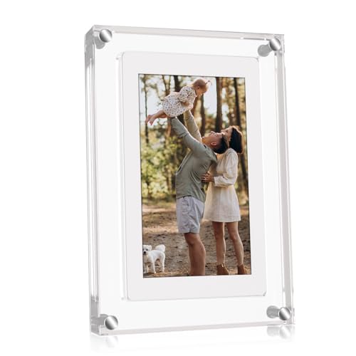 5inch Acrylic Digital Picture Frame, auto Rotate,Gift idea -Like New