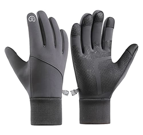 Winter Gloves for Men & Women - Touch Screen, Warm & Waterproof, Running, Cycling & Driving Gloves