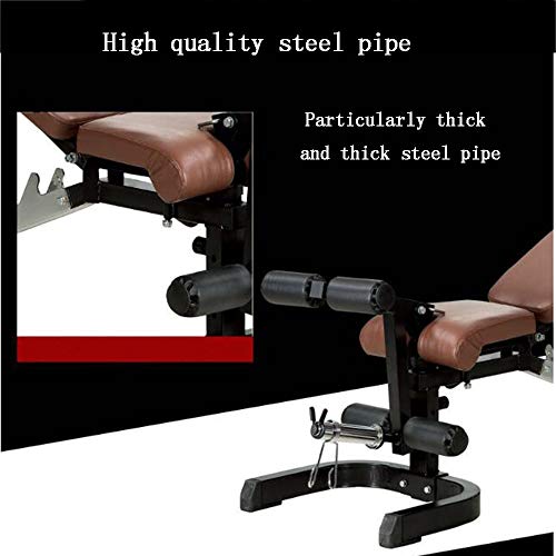 Small Dumbbell Adjustable Weight Bench, Professional Exercise Sit Ups Supine Board Multi Function Household Commercial Dum...