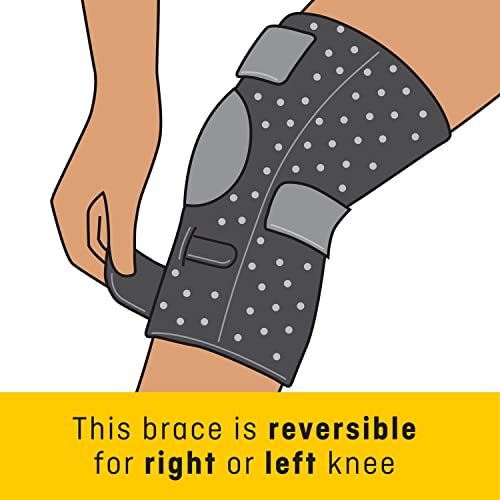 FUTURO Performance Compression Knee Support, Ideal for Everyday Activities, One Size - Black