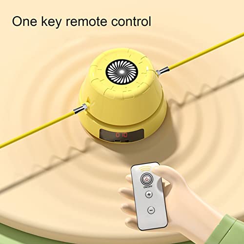 LOCADENCE Electronic Fitness Jump Rope, Smart Rope Jump Machine with Remote Control, Automatic Intelligent Count Electric ...