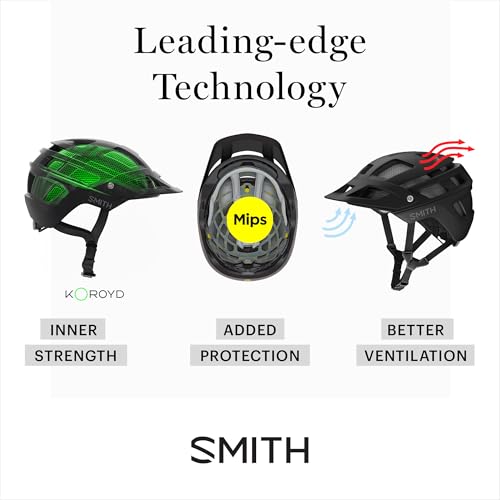 SMITH Triad Cycling Helmet – Adult Gravel or Road Bike Helmet with MIPS Technology + Zonal Koroyd Coverage – Lightweight P...