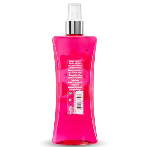 BODY FANTASIES SIGNATURE Fragrance Body Spray, Pink Vanilla Kiss Fantasy, 8 Fluid Ounce (BF44) (Pack of 2)