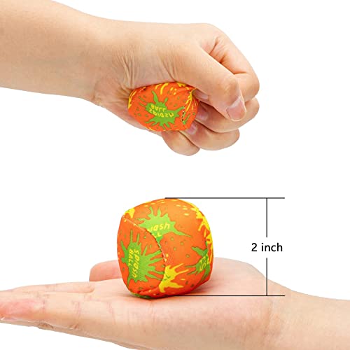 HFATMOS Water Splash Balls Float, Mini Bomb Balls for Pool, Absorbent Ball for Activities, Kids Pool Toys Summer Beach Soa...