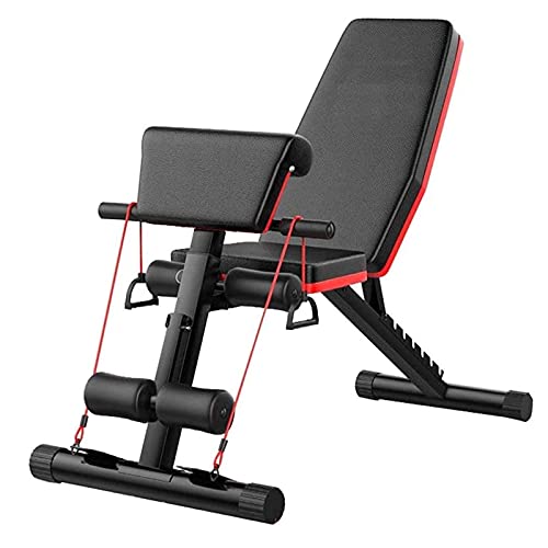 SLGGPJBU Adjustable Weight Bench Home Gym Sit Up Bench Multi-purposed Incline Decline Fitness Bench Fitness Dumbbell Stool