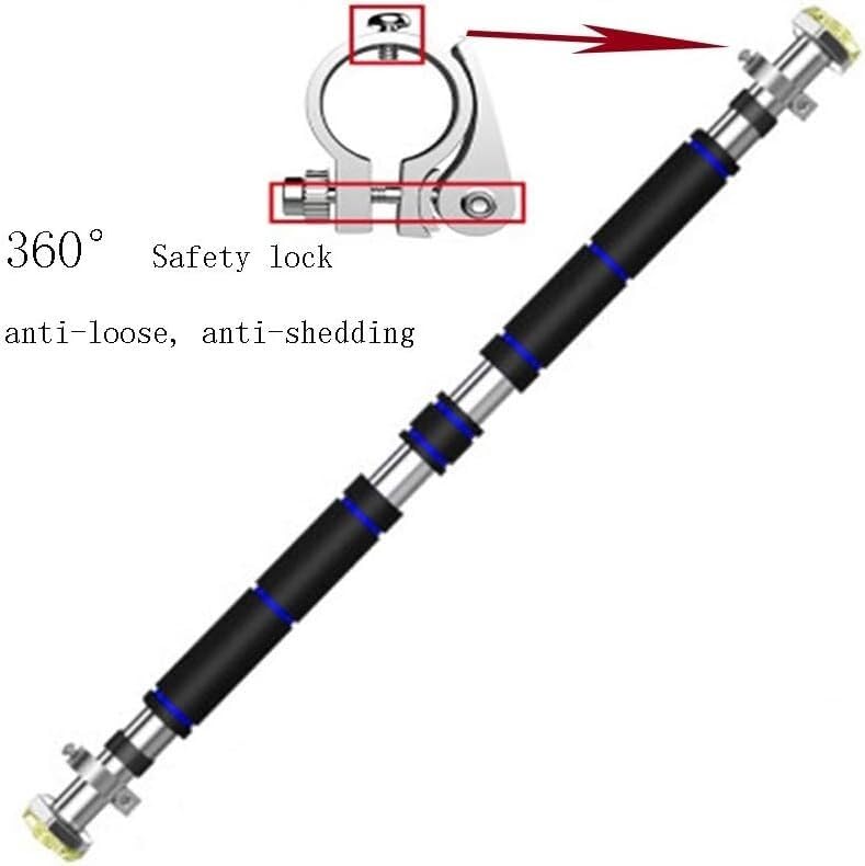 Freestanding wall mount Pull-Up Bars 65-140cm Adjustable Corridor Multi-function Suspension Pole Door frame upward bar(65-...