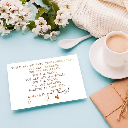 PUGAILA Heartfelt Encouragement&Support Card, Sympathy, Get Well, Affirmation, Positive Sobriety, Thinking of You, Speedy ...