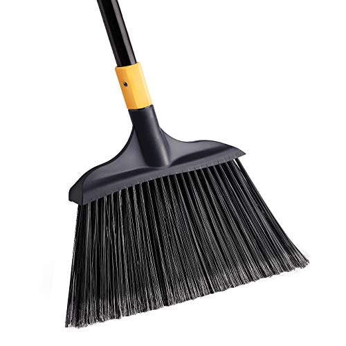 Yocada Heavy-Duty Broom Outdoor Commercial for Courtyard Garage Lobby Mall Market Floor Home Kitchen Room Office Pet Hair ...