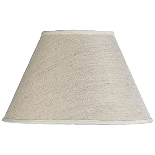Cal Lighting SH-1101 Traditional Shade, 17.25in Metal Light Fixture, Empire Collection, Light Color