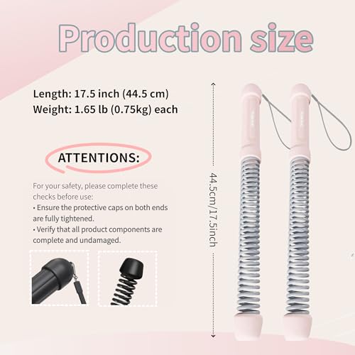 Ropeless Battle Ropes for Home Gym-Portable Cordless Training Rope Fitness Equipment for Men & Women,Weighted Workout Rope...