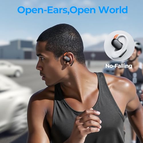 occiam Ear Buds Wireless Earbuds, AI Translation, 80H Playback, Earhook Glow & Control,16.2mm Large Driver for Rich Audio,...