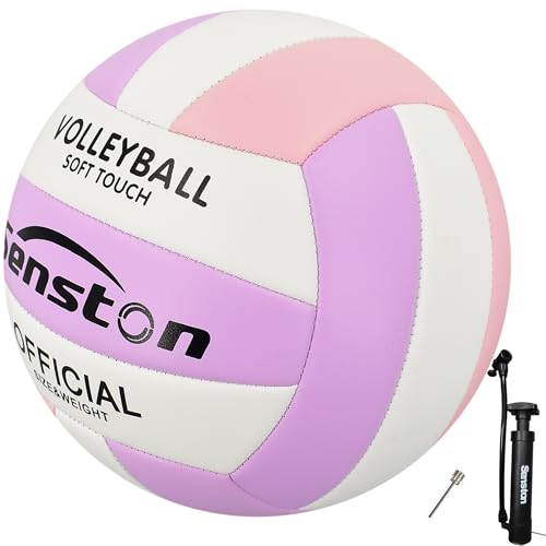 Senston Volleyball Official Size 5 - Waterproof Indoor/Outdoor Soft Volleyball for Kids Youth Adults,Beach Play, Game,Gym,...