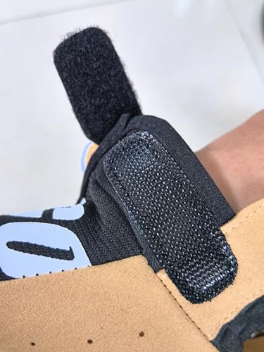EXCEREY Square Grid MTB Cool Motorcycle Bicycle Full Finger Off-Road Racing Gloves Outdoor Sports for Men Women & Mountain...